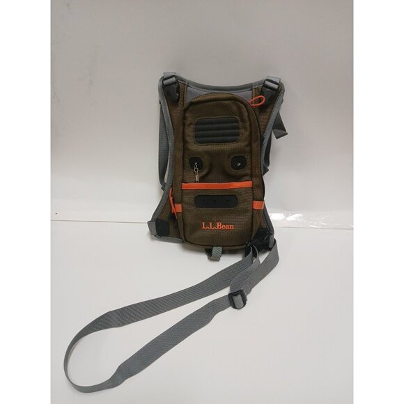 LL Bean Fly Fishing Chest Pack Hard Compact Lightweight Fisherman Gear Bag - Picture 1 of 10